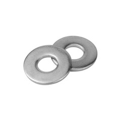 25 Pcs 1/4 Inch Stainless Steel Flat Washers Screws 304 Corrosion Resistant New