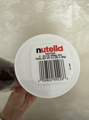 Nuttella Chooclate Twin Pack Net 1.9kg For Two Pack Exp Feb 22, 2025