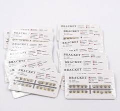 25Size Dental Orthodontic Bracket Braces Mini Standard Roth/Edgewise/MBT 022/018