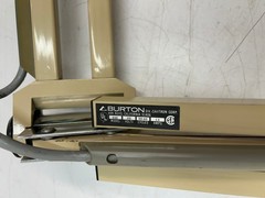 Vtg Burton 220 Industrial Medical Dental Wall Mount Exam Lamp Light Adjustable