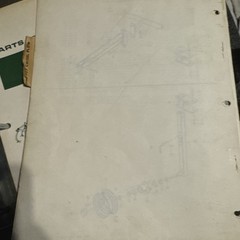Massey Ferguson MF 127 Chisel Plow Parts Book