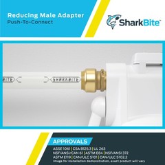 Brass Male Hose Pipe Fitting 114 Inch Push To Connect Durable Easy Install