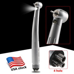 NSK Style Dental High Speed LED/No LED 45°/90° 2/4 Turbine Handpiece Push Button