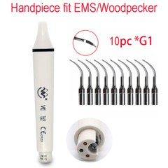 5pc Handpiece fit EMS/Woodpecker Scaler Dental Scaling Perio Endo Tools G P E