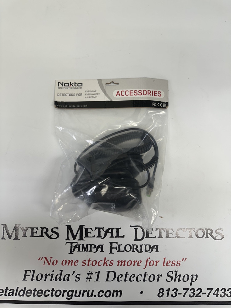 Nokta Waterproof Headphones for Legend 2, Legend, Simplex Series, Score Series