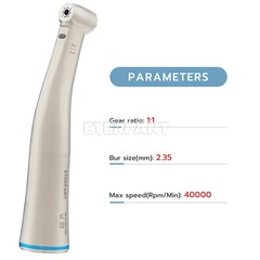 ETERFANT NSK Style Dental 1:1 Fiber Optic LED Slow Speed Contra Angle Handpiece