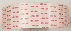 3M VHB Tape 4930 White, 2.75 in x 72 yd 25.0 mil, USA Made Very High Bond NEW!