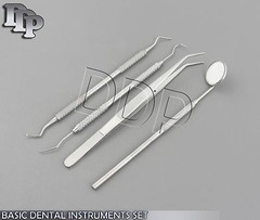 4PCS PROFESSIONAL BASIC DENTAL SET KIT NEW