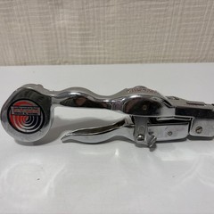 Vintage Dymo-Mite Tapewriter Metal Label Maker Embosser Chrome