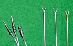 3pc Laparoscopic Bissinger Bipolar Maryland/ Ruby/ Fenestrated 5mmx330mm & Cable