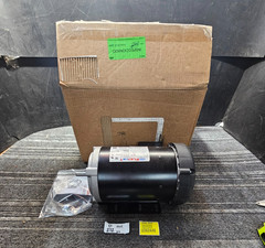 Leeson FX01BK004 056T17F15951 General Purpose Motor, 3 Ph, 1 HP, 1800 RPM, 56HC
