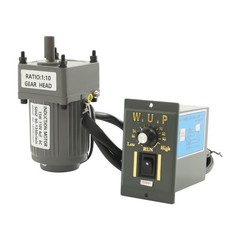 Electric AC Gear Motor Single Phase Variable Speed Controller 1:10 125RPM 110V