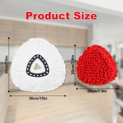 Mop Replace Head for O Cedar, Spin Mop Heads Replacements for Ocedar Spin Mop…