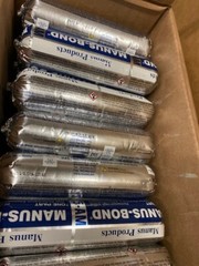 (35 Pack) Manus-Bond 75-AM Industrial Adhesive/Sealant 10.3 Oz Sausage Roll GRAY