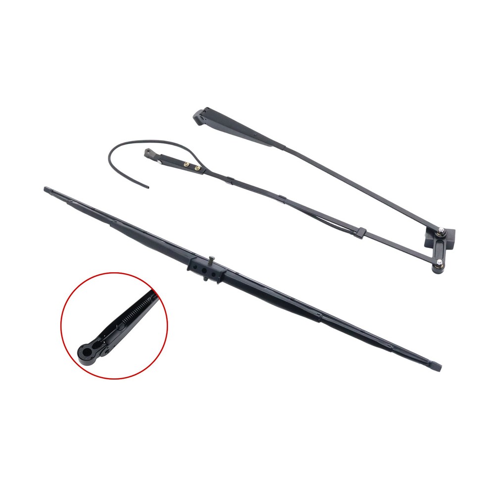 Fit Bobcat T450 T550 T590 T630 T650 T740 T750 T770 Windshield Wiper Blade & Arm