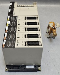OMRON SYSMAC C200HE CPU Unit w/ C200H-ID215, OD215 & C200HW-BC051, PA204