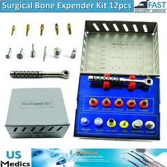 12pcs Surgical Bone Expander Kit Sinus Lift With Saw Disks Dental Implants CE