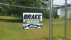 2′ x 3′ Brake Service Auto Repair Outdoor Indoor Wall Banner Open Sign Tire Shop