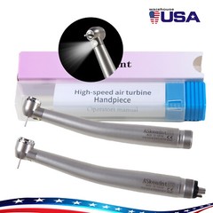 Askeadnt E-Type Dental High Speed LED Handpiece Standard Head Push 2/4Hole CE