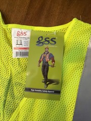 GSS Safety First Type R Class 2 Not Fr Size Lg Model 1001