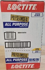 Loctite Polyseamseal White All Purpose Latex Caulk Sealant Case 10 oz of 12x 215