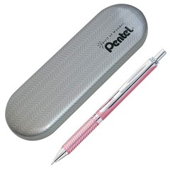 Pentel EnerGel Alloy Retractable Liquid Gel Pen Black 0.7mm Medium Tip