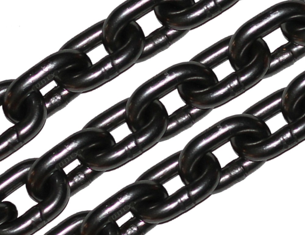 3/8″ x 10′ Grade 100 Lifting Chain Alloy Steel Industrial Strength 8,800 lbs