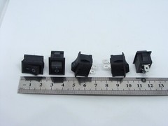 5 Pcs Pack Lot KCD 101 6A 250V AC 10A 125V 2 Pins 2 Position Power Button Switch