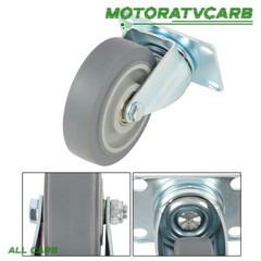 ALL-CARB 4″ Casters two straight, two inclined Heavy Duty Capacity to 1200 lbs