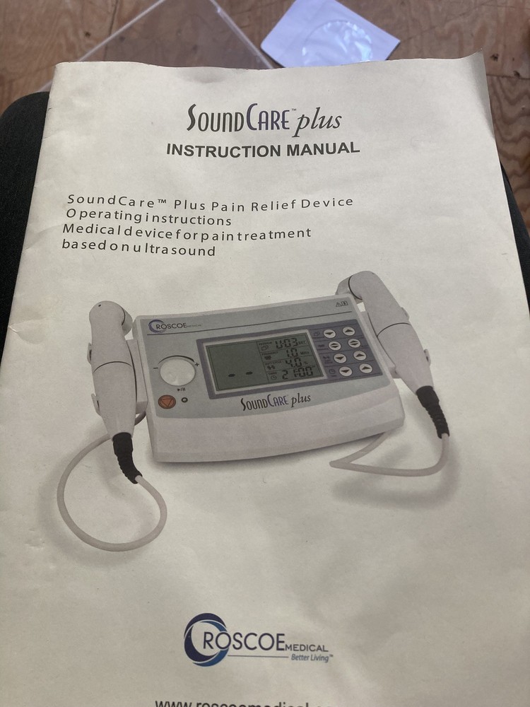 SoundCare Plus Clinical Ultrasound Therapy Unit (1 & 3 MHz) – Dual Heads