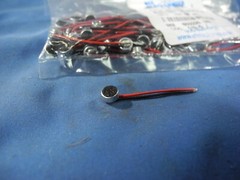 50 Lot ELECTRET MICROPHONE Hosiden# KUB6133-010070. 6mm diameter x 2.7mm element