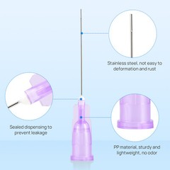 JMU Dental Disposable Bendable Irrigation Needle for Endo Irrigation Blunt Tips