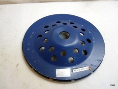 7″ Double Rim Cup Wheel Thread Fast Surface Grinding concrete brick