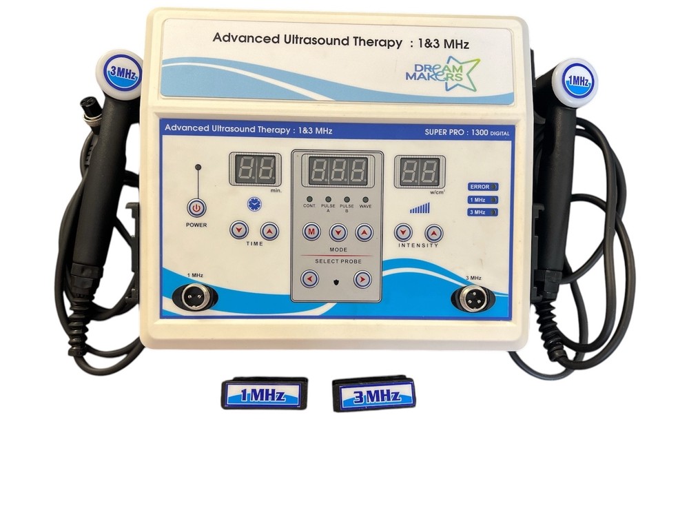 New 1 MHz & 3 MHz Ultrasound Therapy Machine for Pain Relief