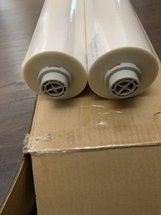 GBC Thermal Laminating Film Rolls Ultima 65 EZLoad Clear 1.5mil 27″x500′ 2-Pack
