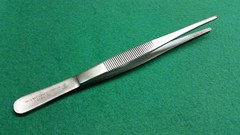 O.R PREMIUM GRADE THUMB DRESSING FORCEPS SERRATED 5.5” SURGICAL INSTRUMENTS