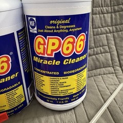 LOT OF 2 – GP66 MIRACLE CLEANER & DEGREASER CONCENTRATED 32OZ 1 QT SPRAY BOTTLES