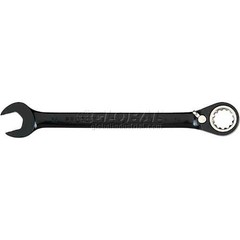 Proto Combination Reversible Ratcheting Wrench 9/16″ Spline Black Chrome JSCV18