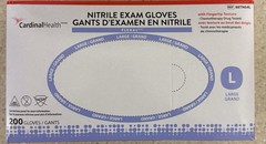 Cardinal Health Flexal Nitrile Gloves – 200/Box | Powder Free | Non-Sterile | LG