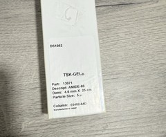 Tosoh TSK-GEL AMIDE-80 Column 13071 Chromatography Physical Laboratory