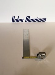 1/8″ X 2″ X 12″ Long Aluminum Flat Bar Stock 6061-T6