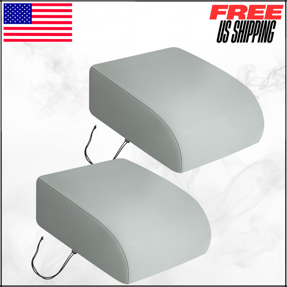 RV Air Conditioner Cover Gray Winter Dustproof Roof Top AC 2PK
