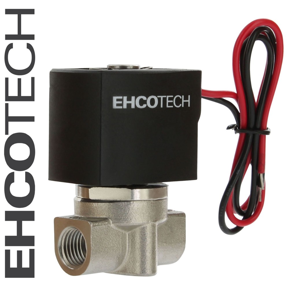 1/4″ SS 24V AC Solenoid Valve STAINLESS Steel / VITON S20V NC