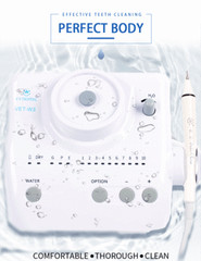 Dental Ultrasonic Piezo Scaler LED Handpiece w/ Tips Fit EMS Woodpecker Portable