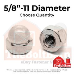 5/8″-11 Stainless Steel Acorn Nuts (Choose Qty)