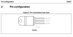 Qty(25) ST LM337 Regulator, Linear, Adjustable, -37V to -1.25V, 1.5A, TO-220