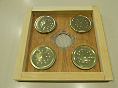 Top Beehive Feeder, Easy to Use and Convenient, 4 Jar Capacity New Handmade USA
