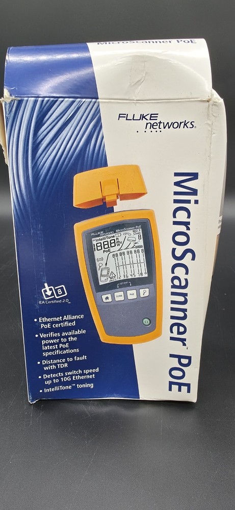 Fluke Networks MicroScanner PoE Cable Verifier MS-POE