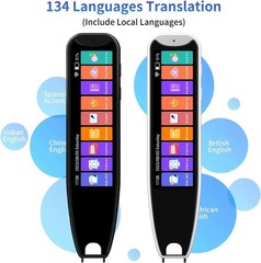 Touchscreen AI Smart Scan Translator Pen Reader & Recording Device 112 Languages