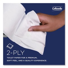 Cottonelle 13135 2-Ply Bathroom Tissue – White (20-RL/CT) New